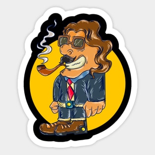 the big boss Sticker